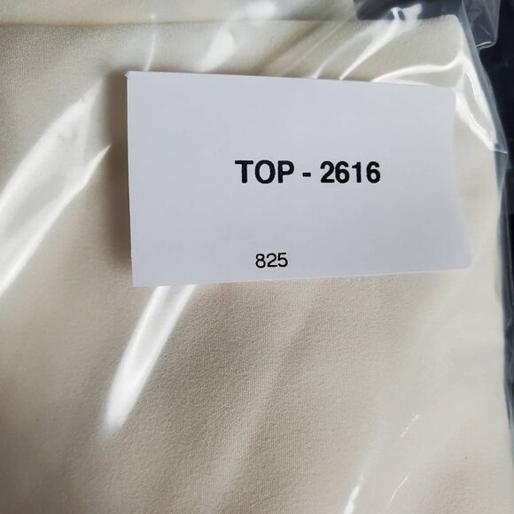 Lane Bryant Cream Crisscross Back Tank Top Size 18 Lined Sleeveless Blouse - Picture 8 of 8